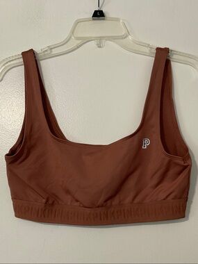 Pink Victoria’s Secret ultimate sports bra